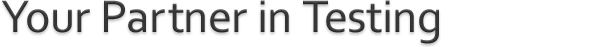 Your Partner in Testing